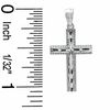 Thumbnail Image 2 of Diamond-Cut Cross Charm in 10K White Gold