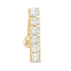 Thumbnail Image 1 of 10K Gold CZ Top Down Belly Button Ring - 14G 3/8"