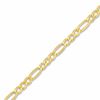 Thumbnail Image 1 of 100 Gauge Hollow Figaro Chain Bracelet in 14K Gold - 8"