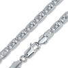 Thumbnail Image 1 of 100 Gauge Valentino Chain Necklace in Sterling Silver - 18"