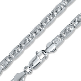 Gauge Valentino Chain Necklace in Sterling Silver