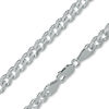 Thumbnail Image 0 of Made in Italy 180 Gauge Curb Chain Necklace in Sterling Silver - 22"