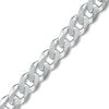 Thumbnail Image 1 of Sterling Silver Curb Chain Bracelet Made in Italy - 9"