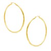 Thumbnail Image 1 of 60mm Extra Large Polished Hoop Earrings in 10K Gold