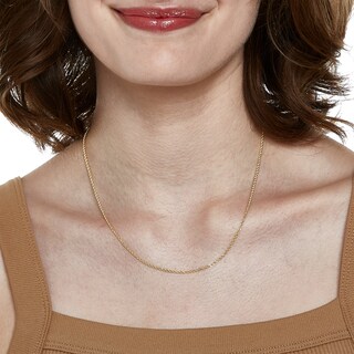 14K Hollow Gold Rope Chain