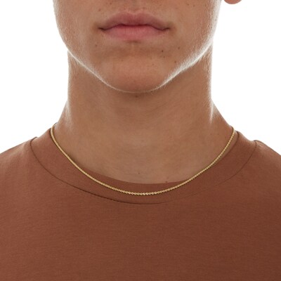 14K Hollow Gold Rope Chain