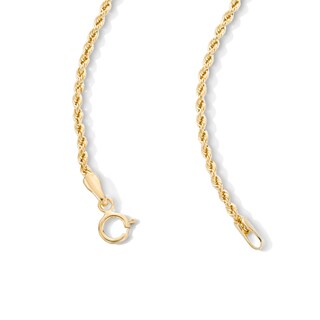 14K Hollow Gold Rope Chain