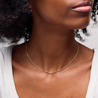 14K Hollow Gold Rope Chain