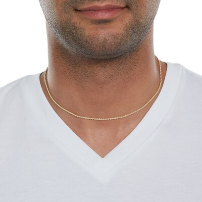 14K Hollow Gold Rope Chain