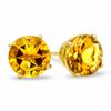 Thumbnail Image 0 of 6mm Citrine Stud Earrings in 10K Gold