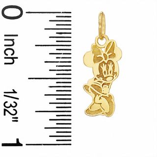 Child's 10K Gold ©Disney Minnie Mouse Necklace Charm