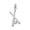 Thumbnail Image 1 of Bats and Ball Charm in Sterling Silver