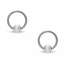 018 Gauge Captive Bead Ring Pair in Stainless Steel - 5/16&quot;