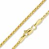 Thumbnail Image 1 of 10K Gold Mirror Popcorn Chain Necklace - 18"