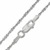 Thumbnail Image 1 of Sterling Silver 050 Gauge Twisted Serpentine Chain Necklace - 18"