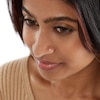 Thumbnail Image 2 of 14K Semi-Solid Gold CZ Nose Stud Set - 22G