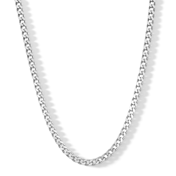 Sterling Silver Open Curb Chain Made in Italy