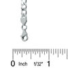 Thumbnail Image 1 of Made in Italy 125 Gauge Open Curb Chain Necklace in Solid Sterling Silver - 20"