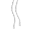 Thumbnail Image 2 of Made in Italy 125 Gauge Open Curb Chain Necklace in Solid Sterling Silver - 20"