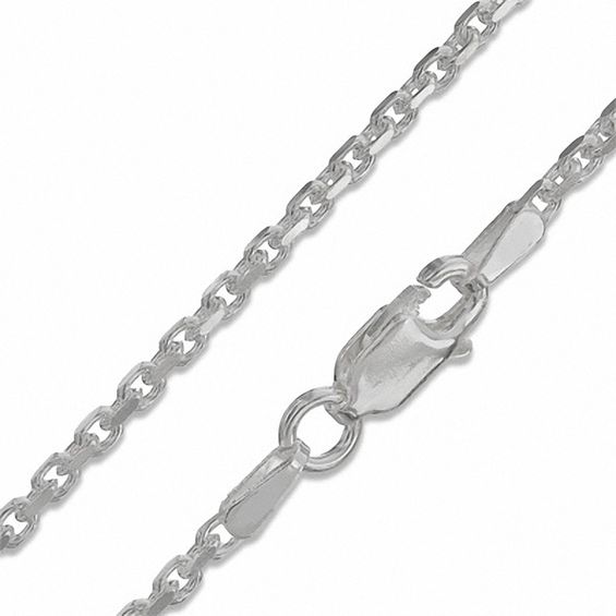 Sterling Silver 060 Gauge Rolo Chain Necklace