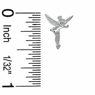 Child's Tinkerbell Stud Earrings in Sterling Silver