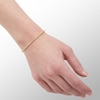 Thumbnail Image 2 of 10K Hollow Gold Rope Chain Bracelet - 7"