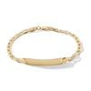 Thumbnail Image 0 of Child's 080 Gauge Mariner Chain ID Bracelet in 10K Hollow Gold - 6"