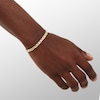 Thumbnail Image 1 of Made in Italy 140 Gauge Mariner Chain Bracelet in 10K Hollow Gold - 8"