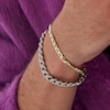 Thumbnail Image 3 of Made in Italy 140 Gauge Mariner Chain Bracelet in 10K Hollow Gold - 8"