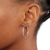 Thumbnail Image 3 of 30mm Hoop Earrings in Sterling Silver