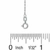 Thumbnail Image 2 of 10K White Gold 040 Gauge Twisted Box Chain Necklace - 18"