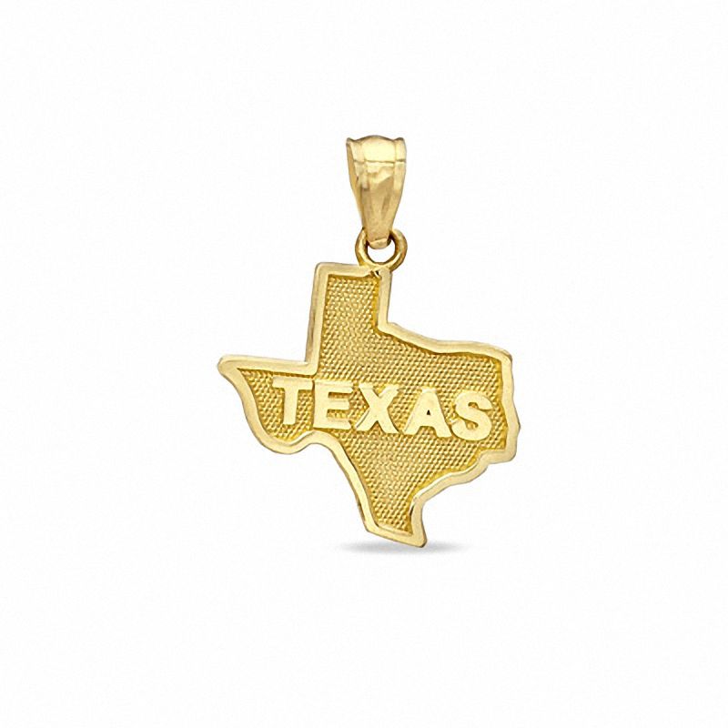 Main Image 1 of TEXAS Charm in 10K Gold