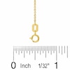 Thumbnail Image 1 of 030 Gauge Light Cable Chain Necklace in 10K Hollow Gold - 16"