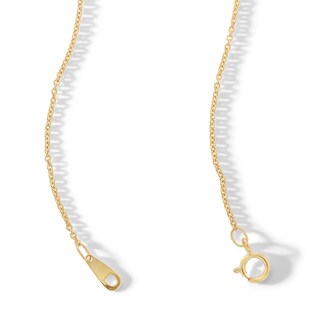 10K Hollow Gold Light Cable Chain - 16"