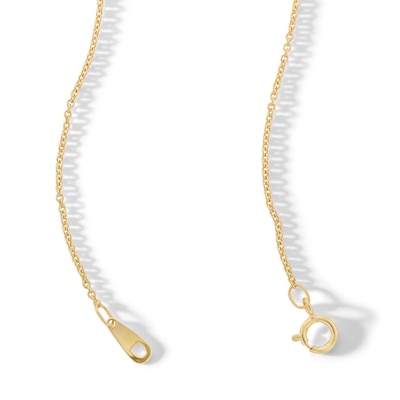 10K Hollow Gold Light Cable Chain - 16"