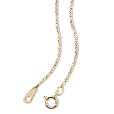 10K Hollow Gold Light Cable Chain - 18"