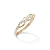 Thumbnail Image 1 of Wave Cubic Zirconia Ring in 10K Gold