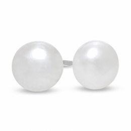 Sterling Silver Freshwater Cultured Pearl Studs