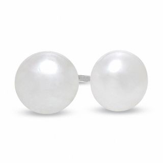 Sterling Silver Freshwater Cultured Pearl Studs