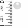 Thumbnail Image 2 of Sterling Silver Freshwater Cultured Pearl Studs