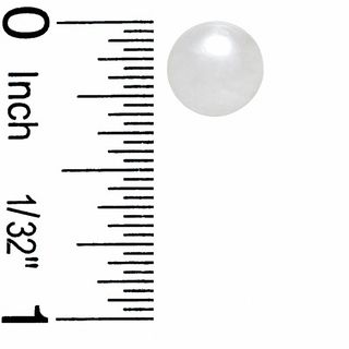 Sterling Silver Freshwater Cultured Pearl Studs