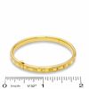 Child's 14K Gold Fill Alphabet Bangle - 5.25"