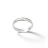 4mm Sterling Silver Polished Wedding Band - Size 9
