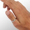 4mm Sterling Silver Polished Wedding Band - Size 9