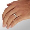 4mm Sterling Silver Polished Wedding Band - Size 9