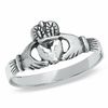 Thumbnail Image 0 of Claddagh Ring in Sterling Silver - Size 8