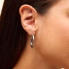Thumbnail Image 2 of 30mm Polished Hoop Earrings in Sterling Silver