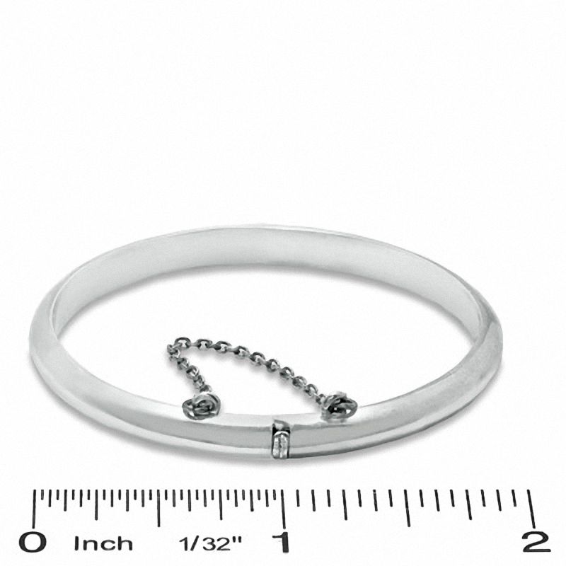 Main Image 2 of Child's Sterling Silver Baby Bangle