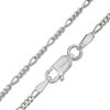 Thumbnail Image 0 of Child's 050 Gauge Figaro Chain Necklace in Sterling Silver - 15"