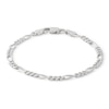 Thumbnail Image 0 of Made in Italy Child's 080 Gauge Figaro Bracelet in Sterling Silver - 5.5"
